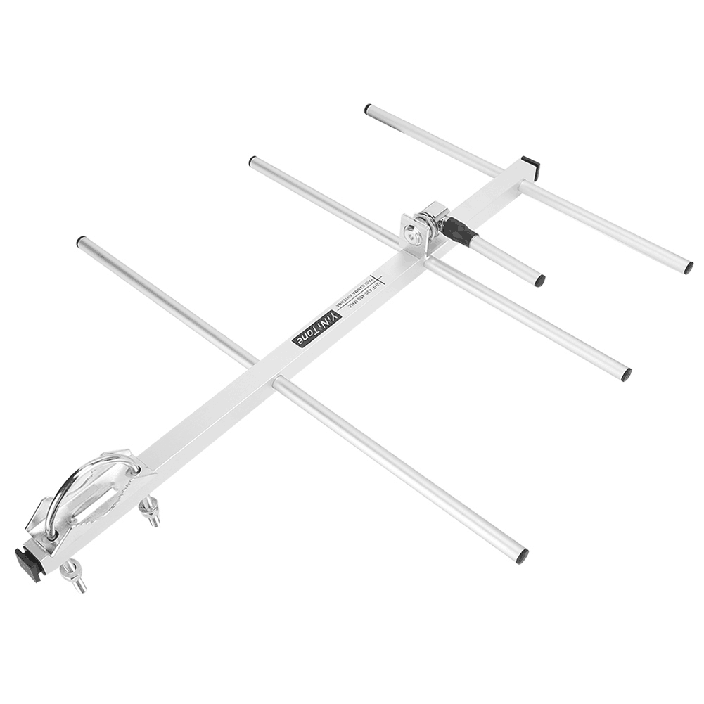 Yagi Antenna UHF430-450MHz High Gain 7DBd SO239 Connector Yagi Gamma Antenna fit for TYT MD398 Baofeng BF-888S UHF walkie talkie