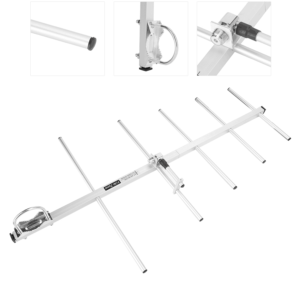 Yagi Antenna Female Connector Walkie Talkie Yagi–Uda Antenna Ham Radio Antenna High Gain