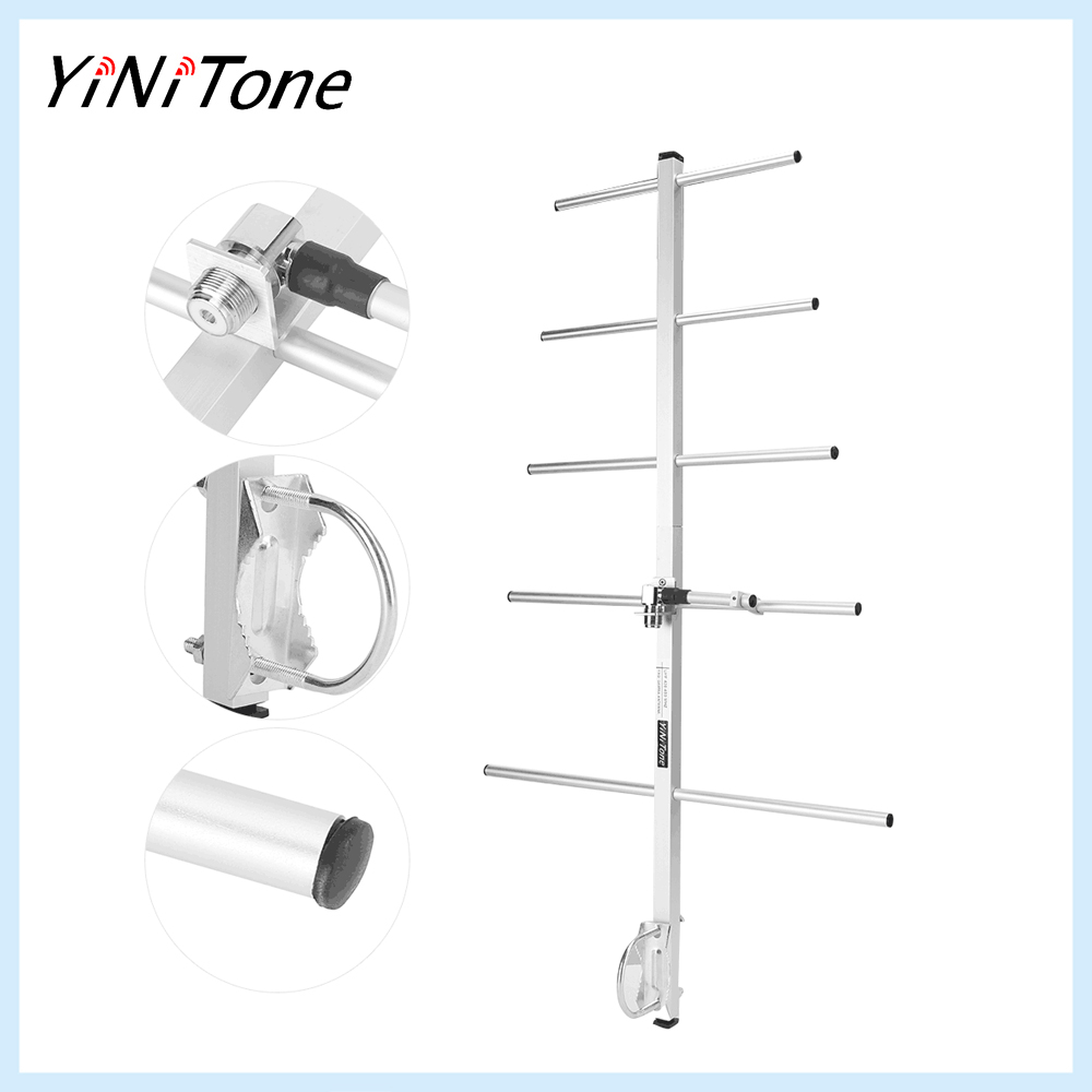 Yagi Antenna Female Connector Walkie Talkie Yagi–Uda Antenna Ham Radio Antenna High Gain