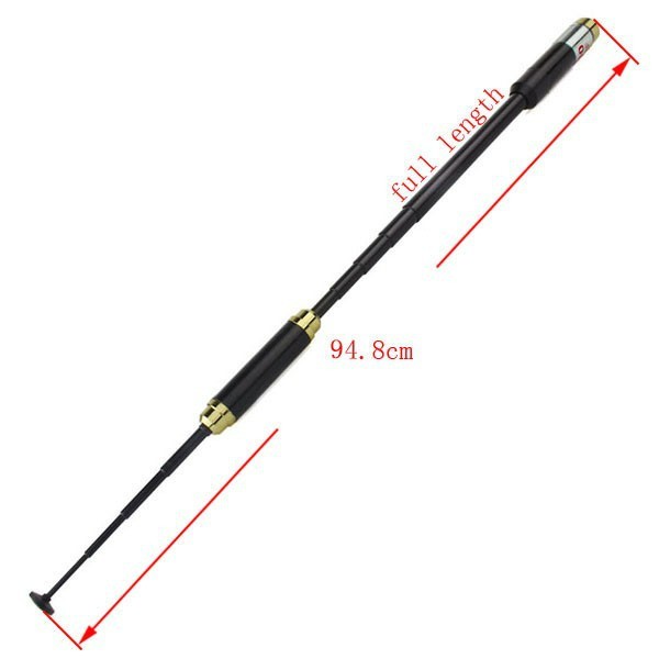 AL-800 Handheld Telescopic Antenna SMA-Male 144/430MHz Dual Band For YAESU Radio VX7R VX8R VX150 ZT2R+