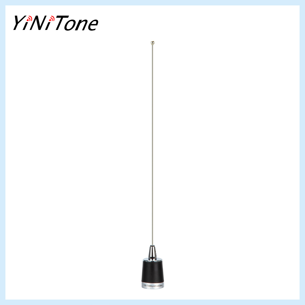 NMO VHF/UHF Dual Band 144/430MHz 100W High Gain Car Mobile Ham Radio Walkie Talkie Antenna