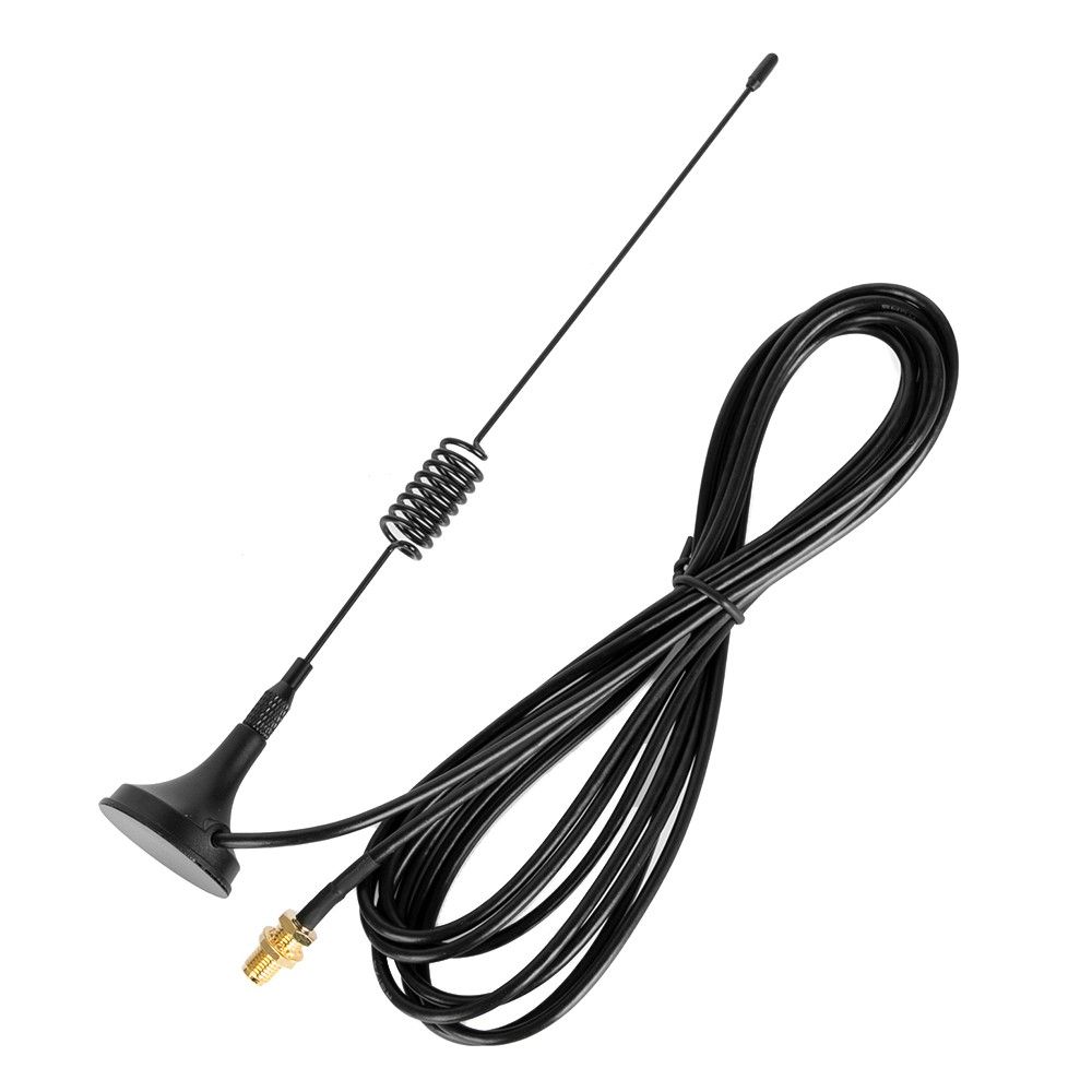 Car Radio Antenna UHF 400-480Mhz SMA-Female Aerials Magnet For BaoFeng BF-F8HP UV-82HP BF-888S UV-5R UV-82 H-777 Ham Radio