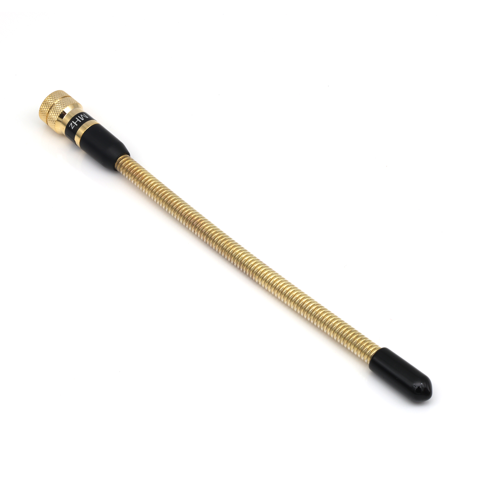 Metal Gold Spring Antenna SMA-Male VHF 136-174Mhz Handheld For Two Way Radio YAESU VX-3R/6R/7R/8R