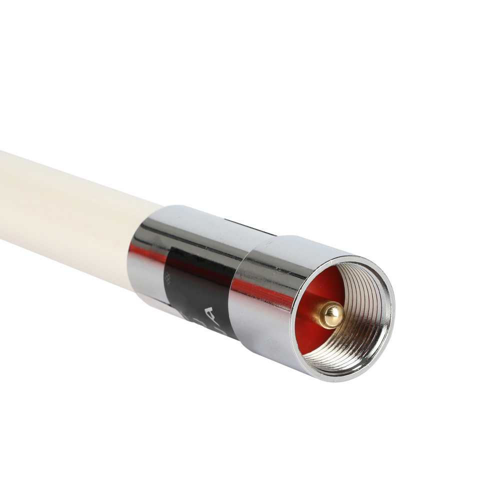 NL-350 White PL259 Car Radio VHF 130-174MHZ Antenna Fiber Glass Aerial High Gain