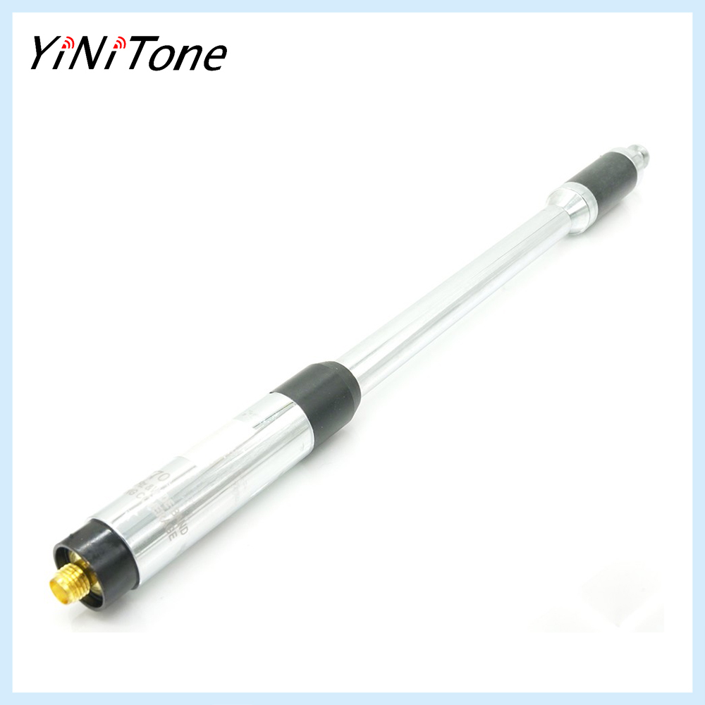 RH770 Telescopic Antenna 144/430MHz Dual Band SMA-Female For BaoFeng Kenwood TK-360 TK-370G TK-3100 Walkie Talkie Radio