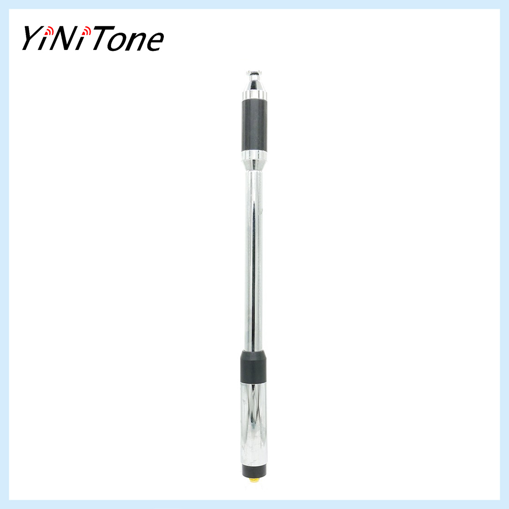 RH770 Telescopic Antenna 144/430MHz Dual Band SMA-Female For BaoFeng Kenwood TK-360 TK-370G TK-3100 Walkie Talkie Radio