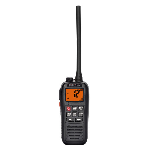 YiNiTone MR-37M IPX7 VHF Marine Handheld Radio 