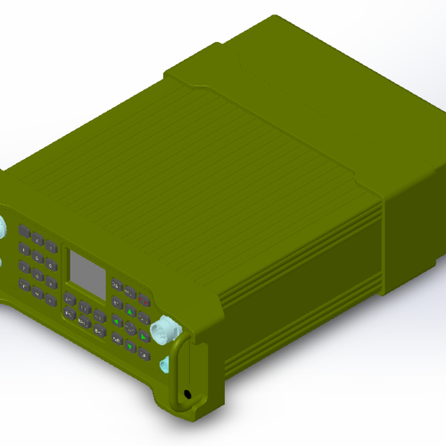 YiNiTone TBR-119 1.5～520MHz HF:20W/ UV:10W Knapsack Tactical Multifunction HF Radio 