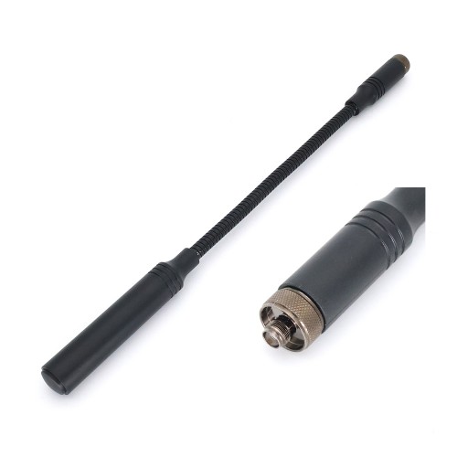 AT-33 33cm Goose Tube Folding Antenna for Baofeng UV-5R UV-82 BF-888s Walkie Talkie UHF VHF  SMA-Female Accessorie