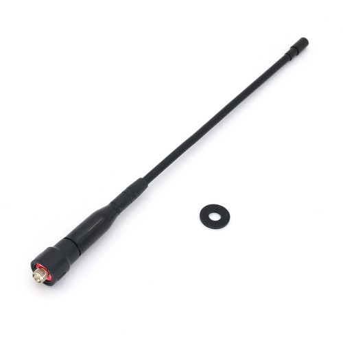 SMA800 SMA-Female Scalable 144/430MHz Dual Band Whip Telescopic Portable Ham Radio Antenna