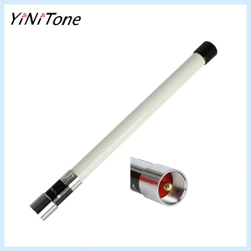 NL-350 White PL259 Car Radio VHF 130-174MHZ Antenna Fiber Glass Aerial High Gain